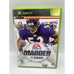 Madden NFL 2005 (Microsoft Xbox, 2004) Manual Included
